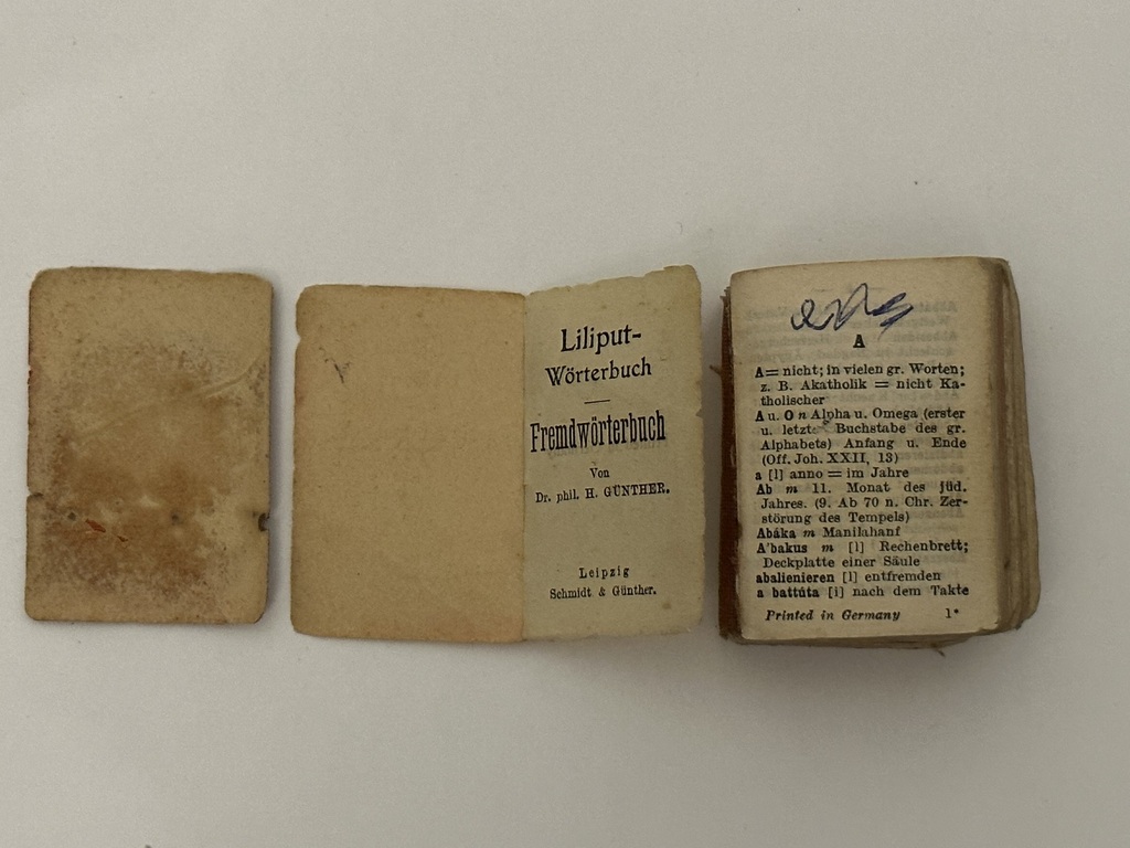 Lilliputian Dictionary of German Foreign Words