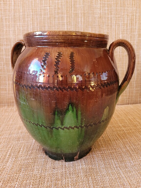 Authentic ceramic pot from Latgale.