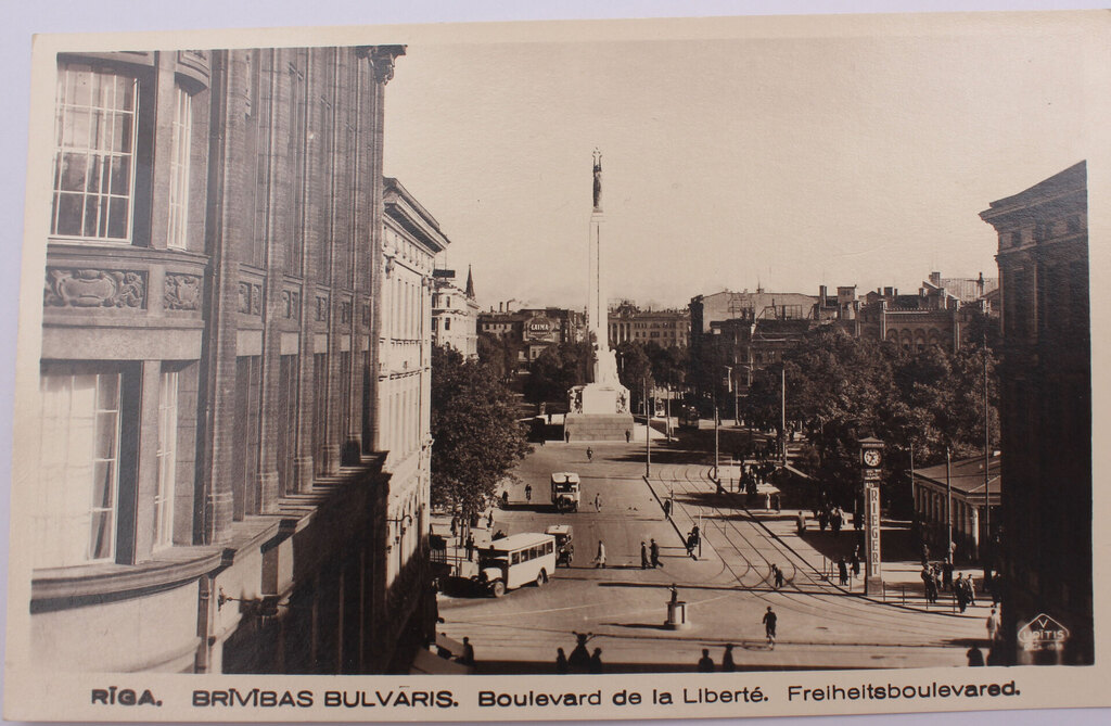 Rīga Brīvības boulevard