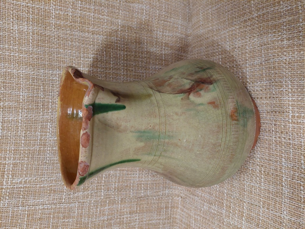 Autentiska Latgales keramikas krūze.