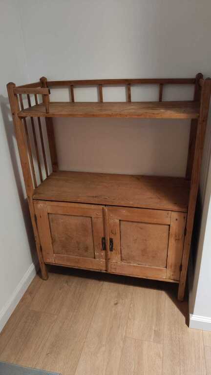 Pine wood cabinet