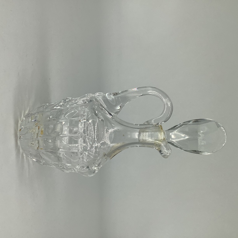 Vintage Crystal Decanter — mērces laiva BEYER Vācija 60. gadi