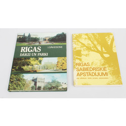 2 books on Riga parks