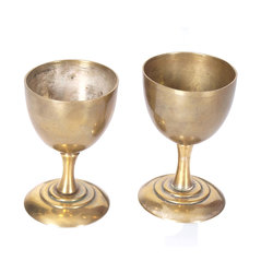 Metal egg cups