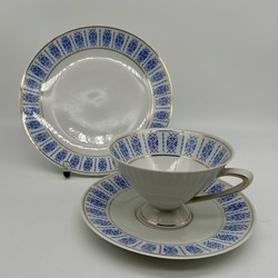 Breakfast set from the GDR. Trio. 20th century