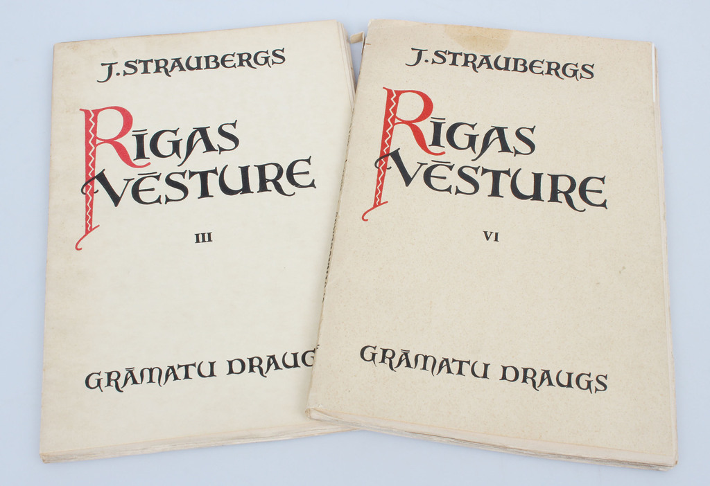 J.Straubergs. History of Riga (I-VI)