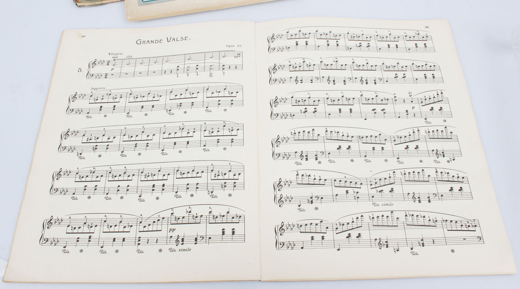 Sheet music set