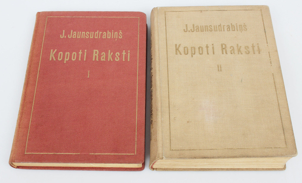  J.Jaunsudrabiņš, Kopoti raksti(I, II)