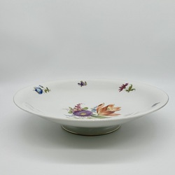 Large fruit plate. Rosenthal. Late 20th century. Hand painted