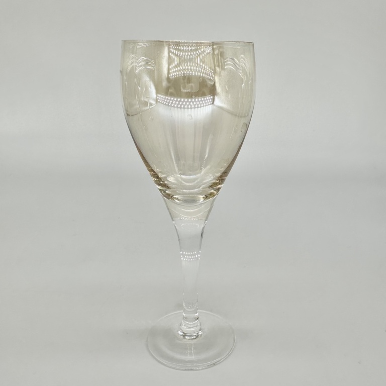 Crystal Lafitnik. Moser fine crystal with added mother of pearl. 30 years old.