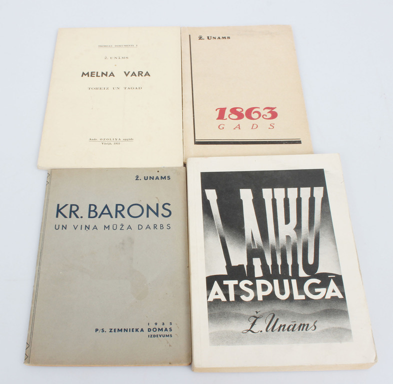 4 books of Ž.Unāms