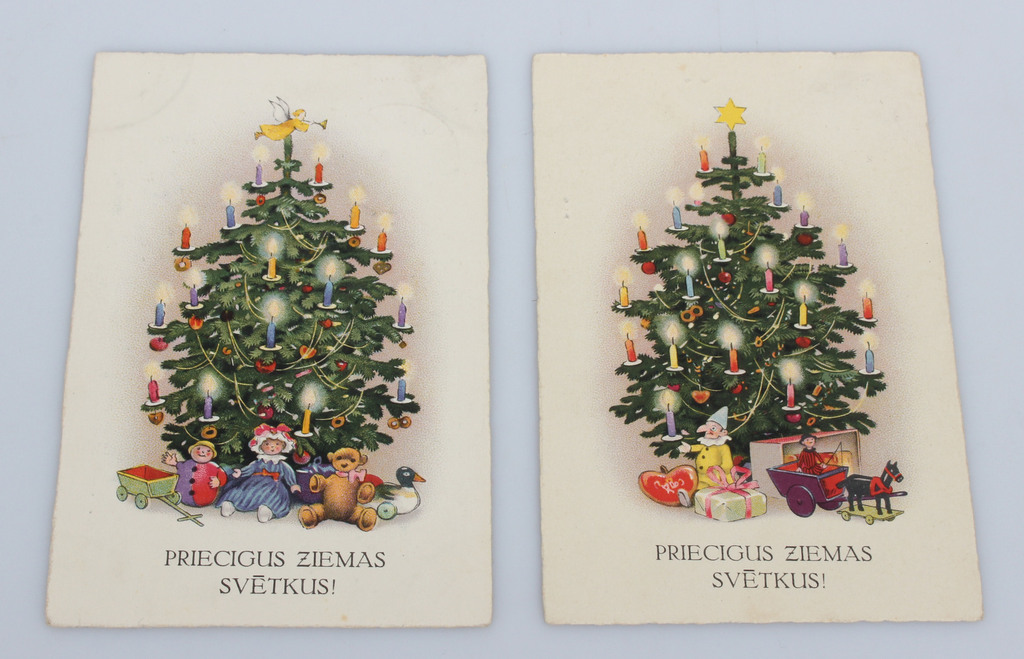 2 открытки «С Рождеством!»