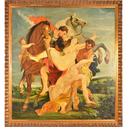 Paula Rubensa kopija - Leucippus meitu nolaupīšana