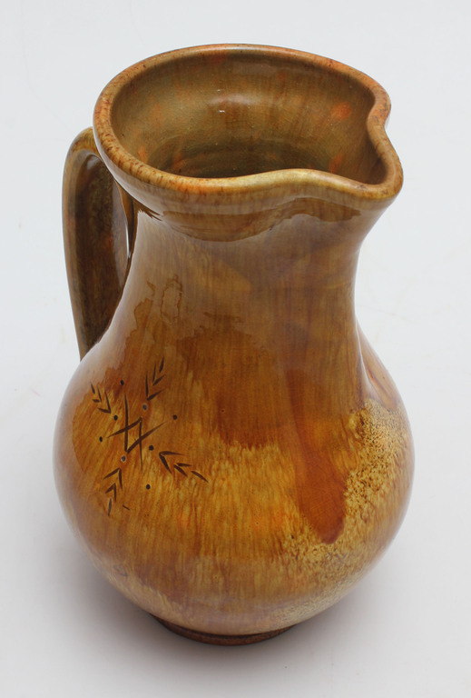 Latgale ceramic juice pitcher
