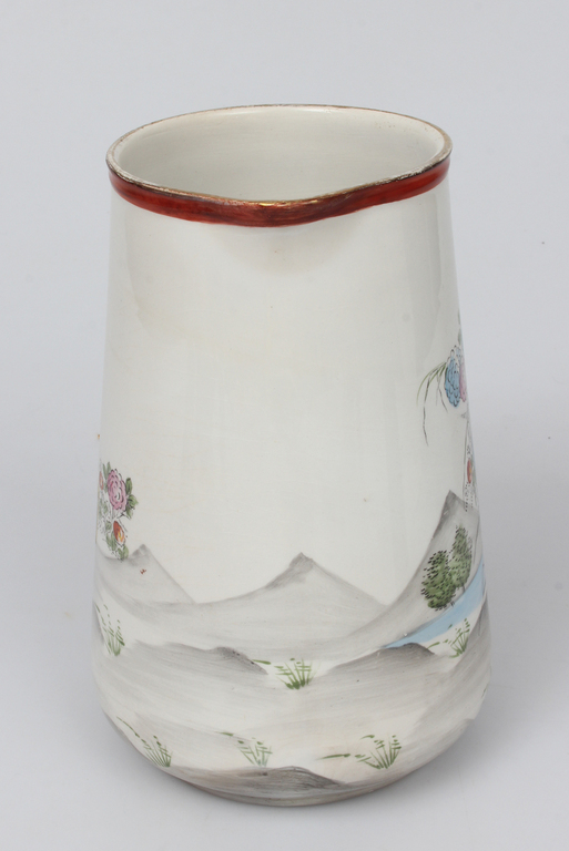 Kuznetsov porcelain jug