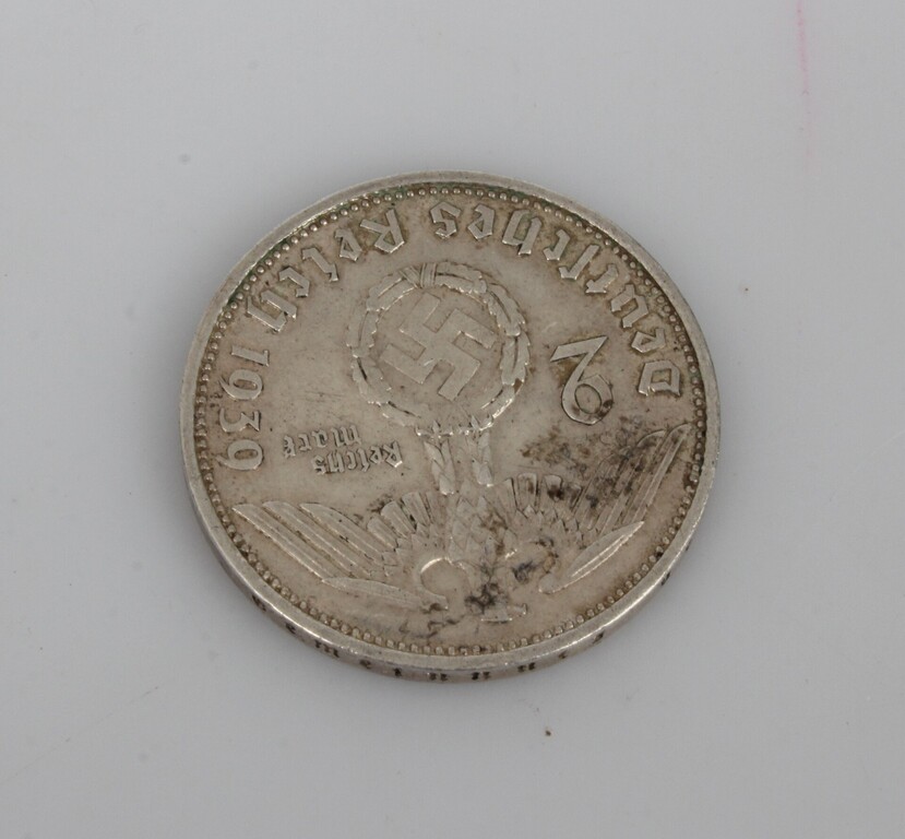 Trešā Reiha divu marku sudraba monēta