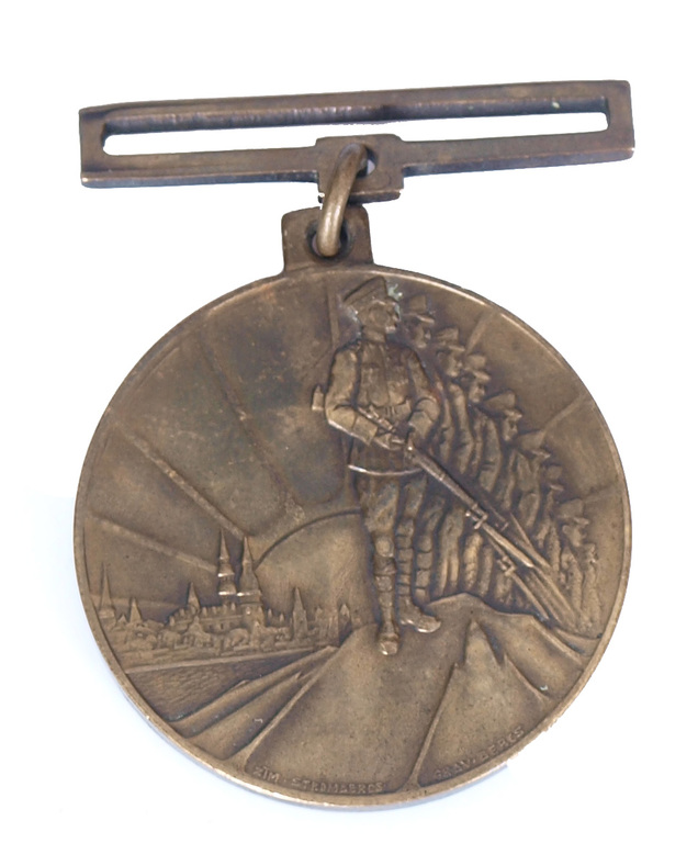 Ten years memorial medal 