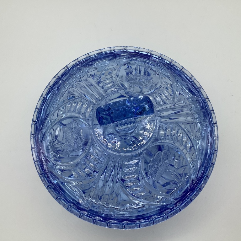 Large Candy Bowl, Гусь -Мальцовский, 1920, Vitriol press - glass.