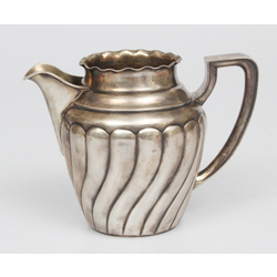 Silver milk jug