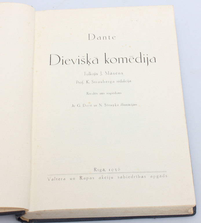 ''Dievišķā komēdija'' Dante