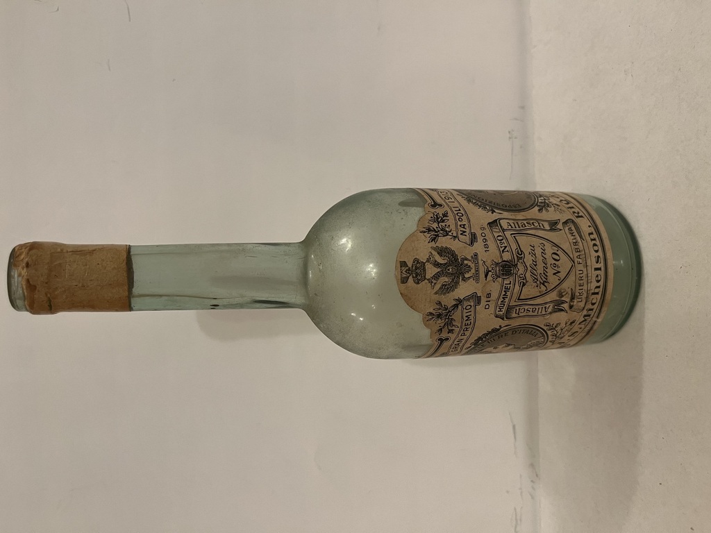 a bottle of liquor