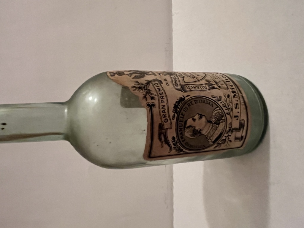 a bottle of liquor