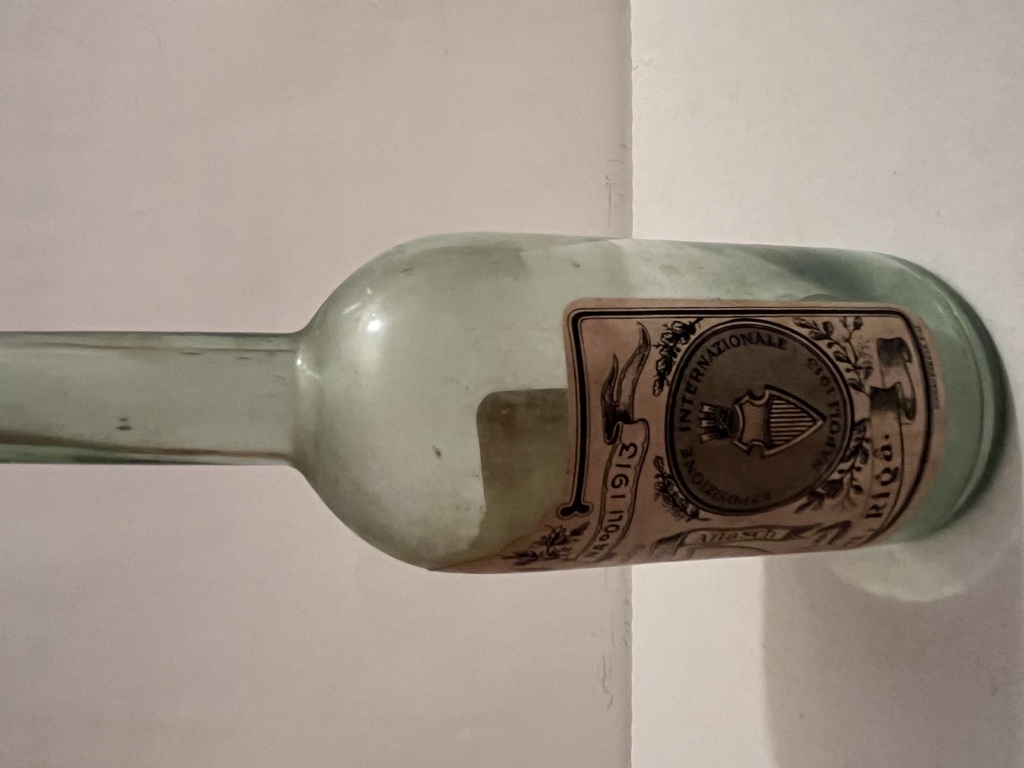 a bottle of liquor