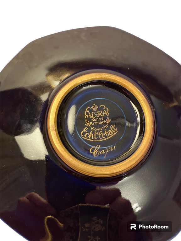 AL-KA kunst kronach BAVARIA echtcobalt cup 