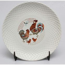 Decorative porcelain plate 