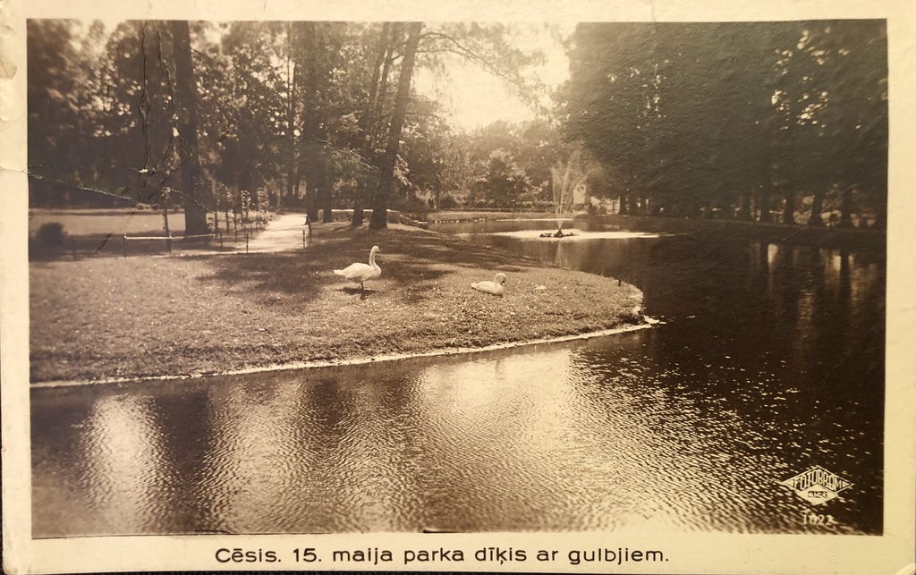 Cēsis. 15.maija parks.