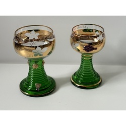 Vintage wine glasses