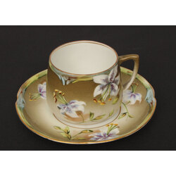  Porcelain cup with saucer