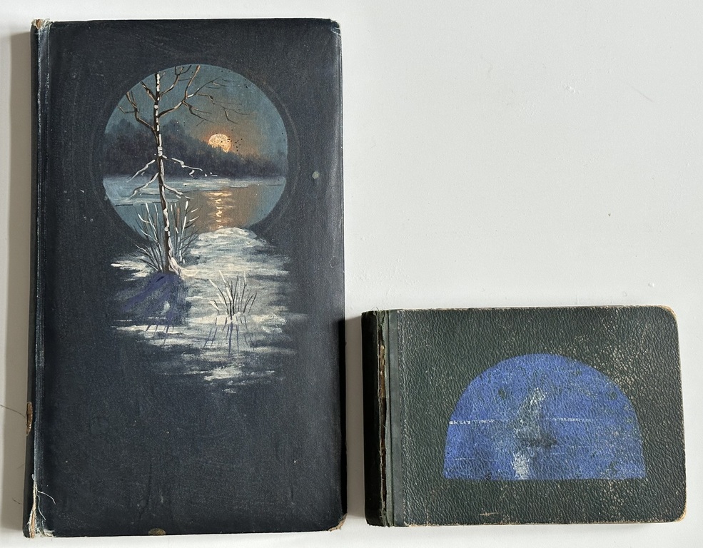Two photo albums