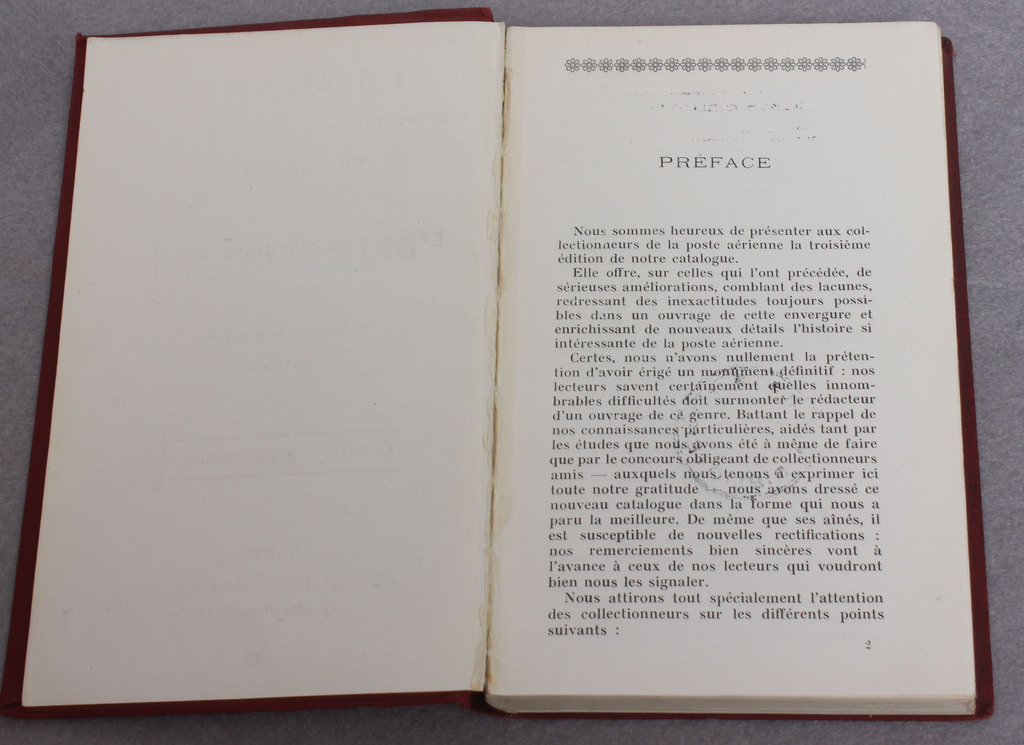 Catalogue Historique & Descriptif
