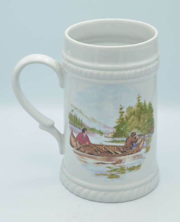 Porcelain beer cup