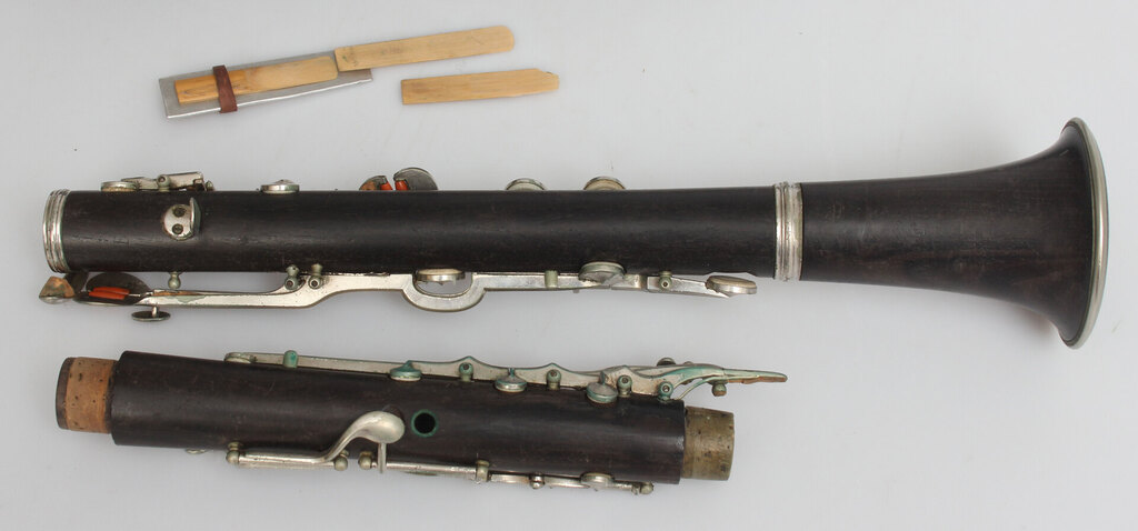 Clarinet in case