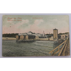 Postcard ''Gruse aus Libau. Das Herren-Kaltbad''