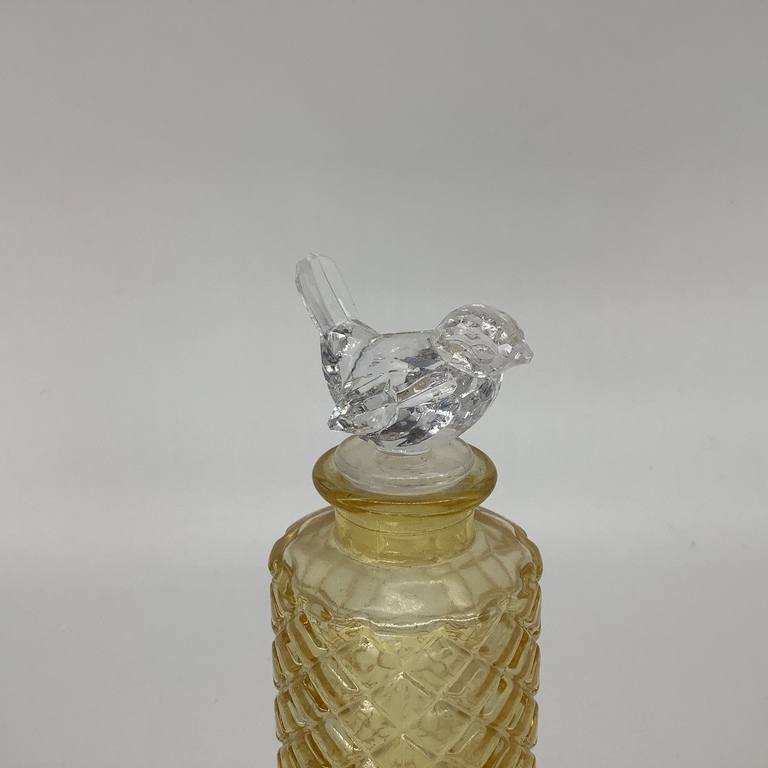 Smaržu pudelīte, Beļģija, Art Deco, 1930, kristāla aizbāznis.ideālā stāvoklī.