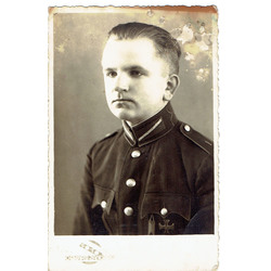 Photography Latvian soldier's portrait