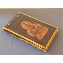 Handmade wooden photo album Riga