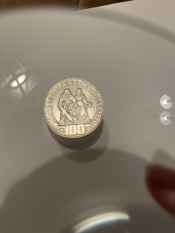 Polijas 1000 gadu Jubilejas monēta 1966.g.