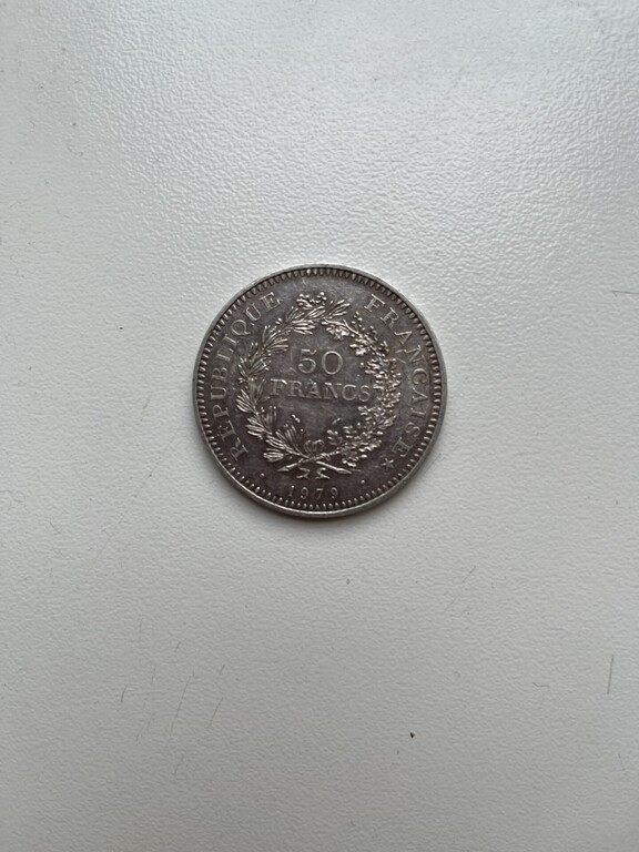 Francijas 50 franki 1979.g.