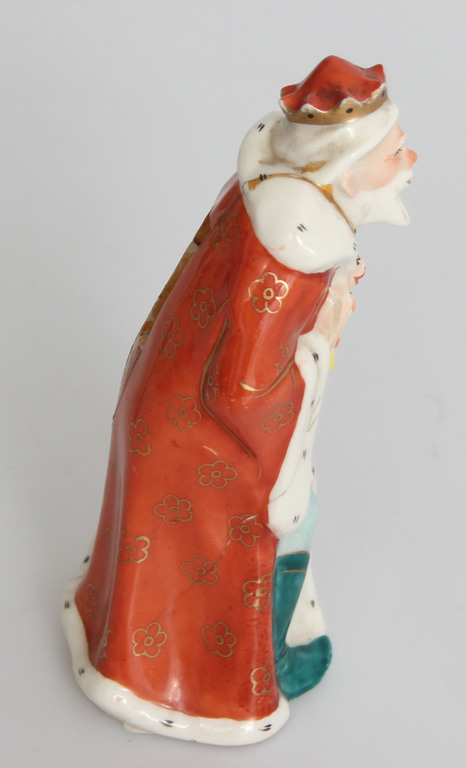 Porcelāna figūra “Karalis Zirnis (Cars Gorohs) 