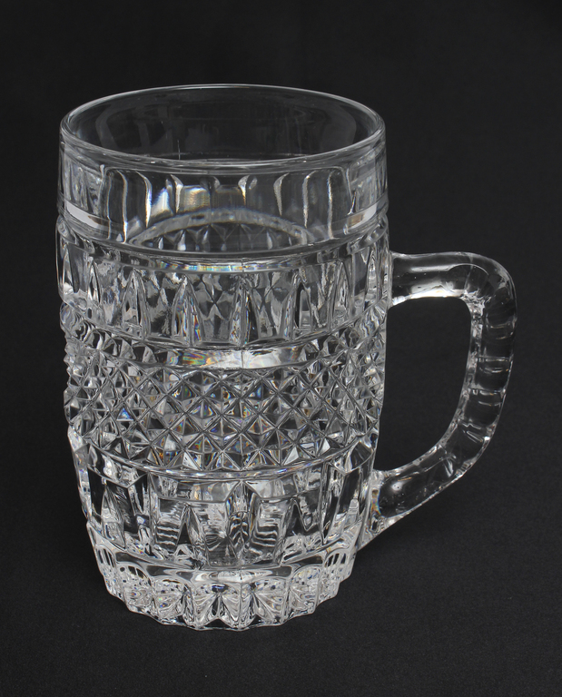 Crystal beer mug