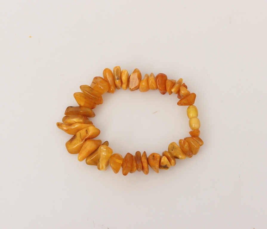 Natural amber bracelet