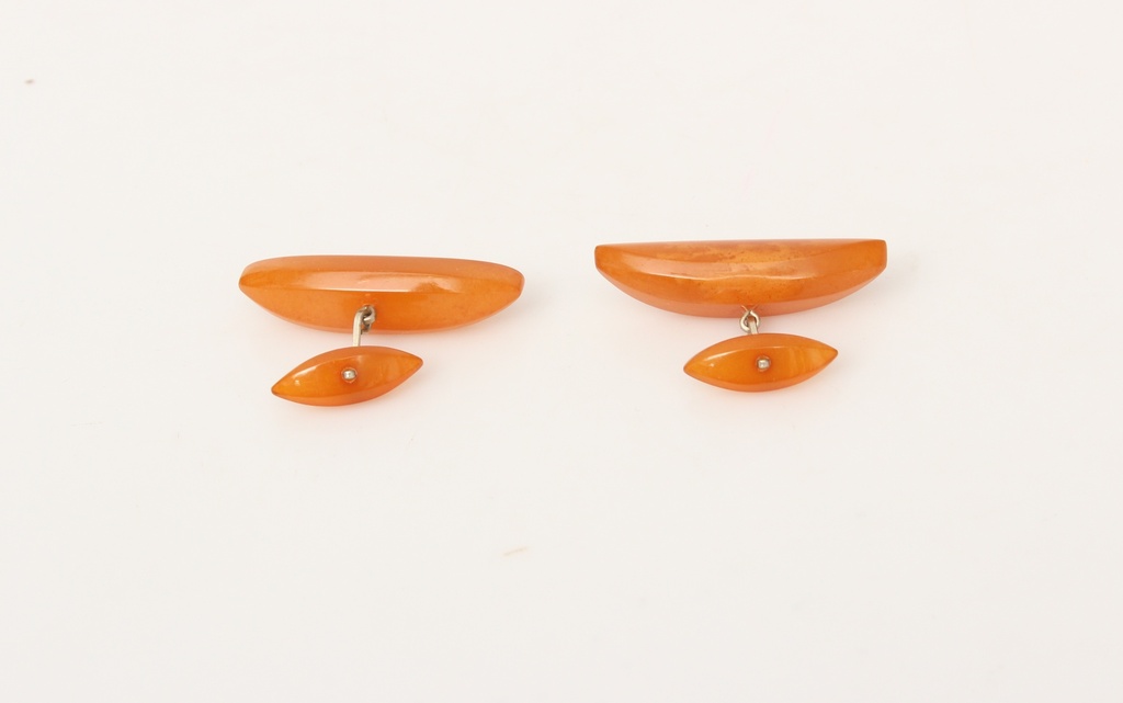 Amber cufflinks (2 pcs.) 