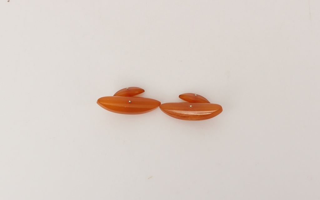 Amber cufflinks (2 pcs.) 