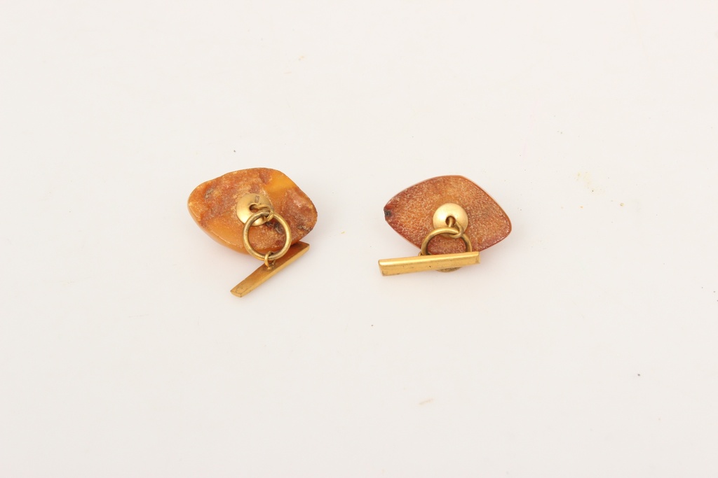 Amber cufflinks (2 pcs.) 