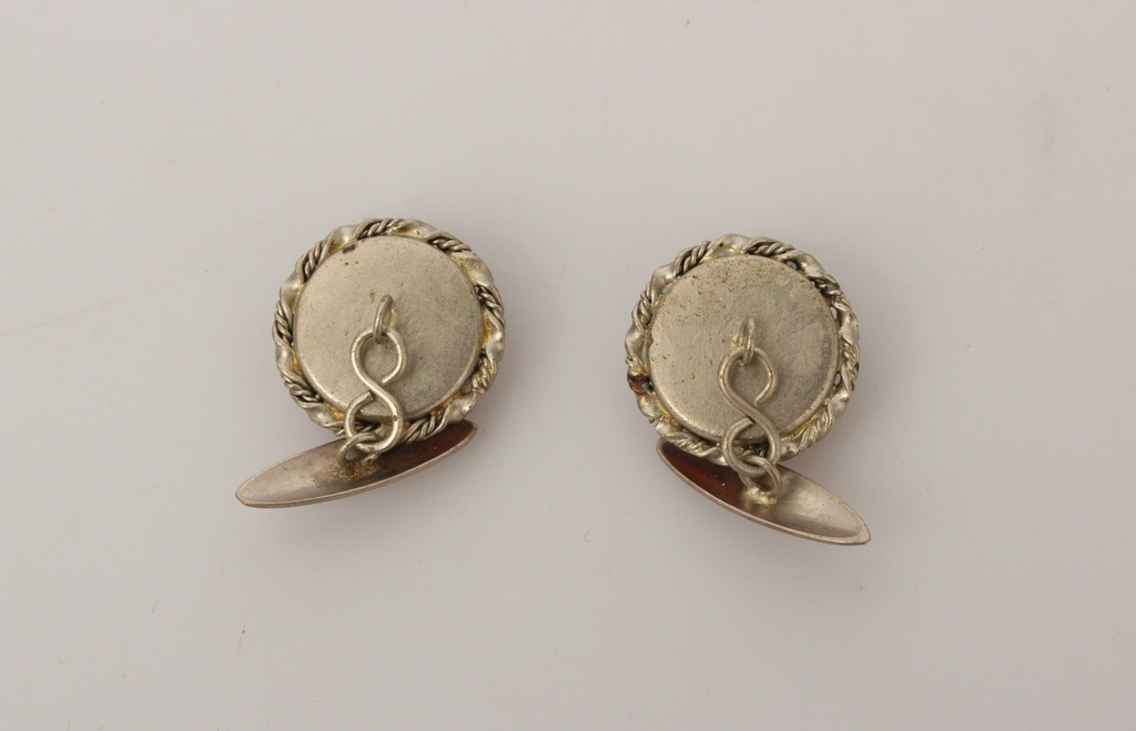 Amber cufflinks (2 pcs.) 