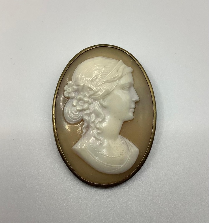 Antique cameo. Handmade. Beginning of the last century.